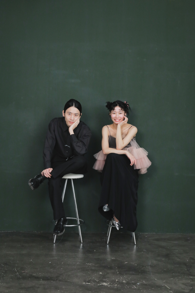 ブラックで合わせたコーディネート