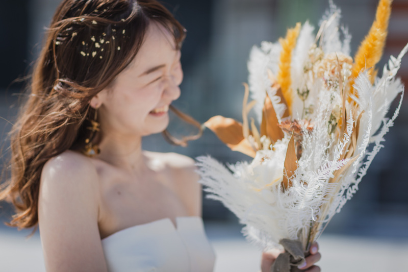 お気に入りのブーケと