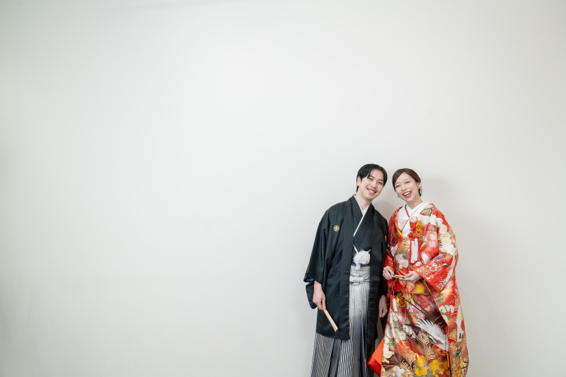 開放感を活かした余白ショット