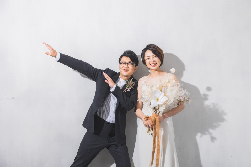 おちゃめなご新郎様