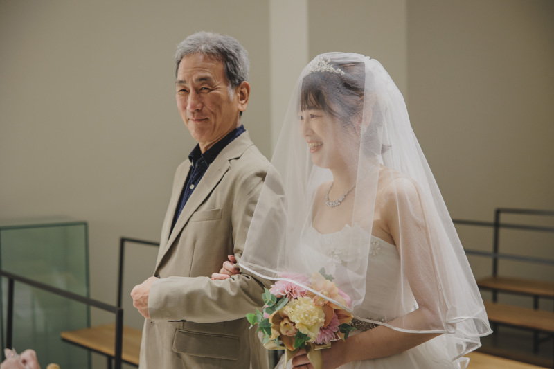 お父様と一緒に