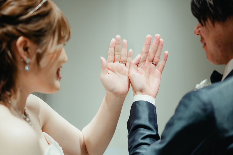 チャペルで挙式風フォト