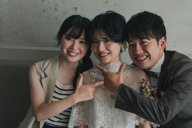 最後は3人で