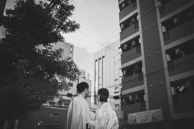 おしゃれな街並みで和装ロケ&times;洋装スタジオプラン