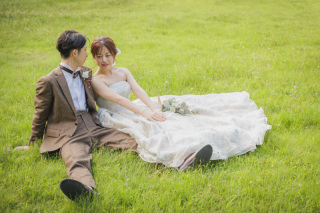 和装→ウェディングドレス→カラードレスで撮影★