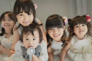 5人姉弟★ファミリーフォトウェディング