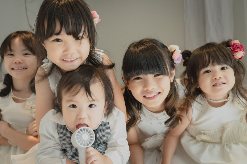 5人姉弟★ファミリーフォトウェディング