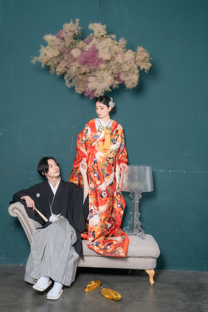 個性派和装ショット
