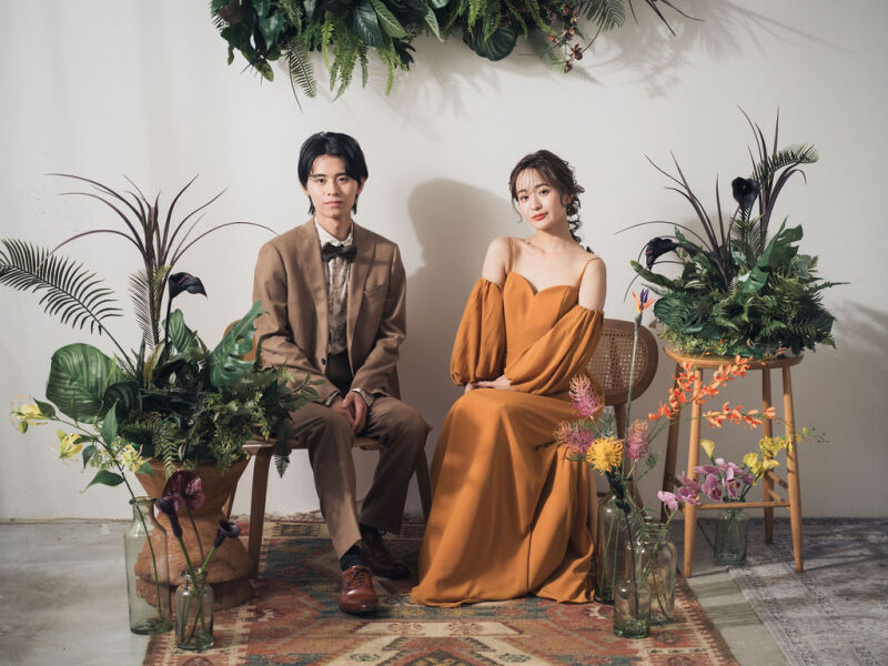 カフェに新しい装飾を合わせて