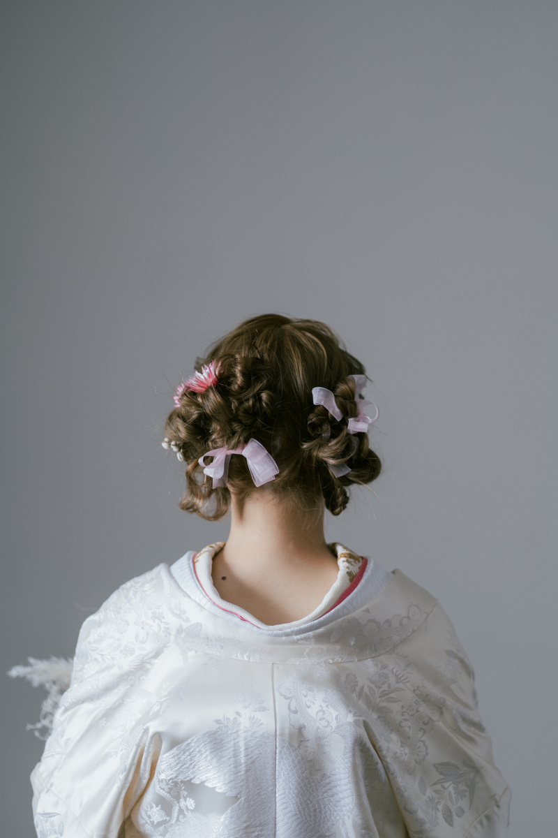 ご新婦様ヘアースタイル