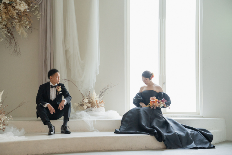 自然光に照らされて