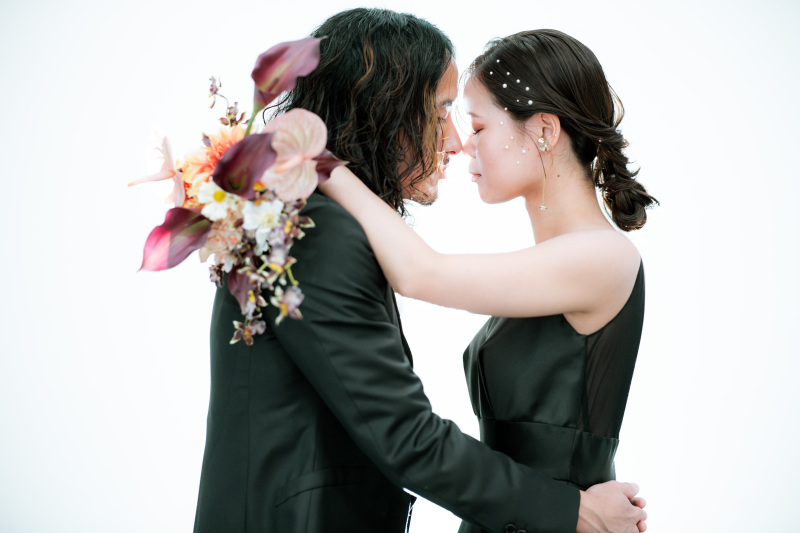 ブラックコーディネート