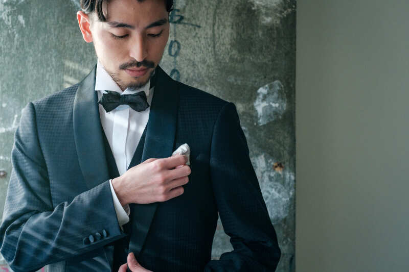 新郎様ショット