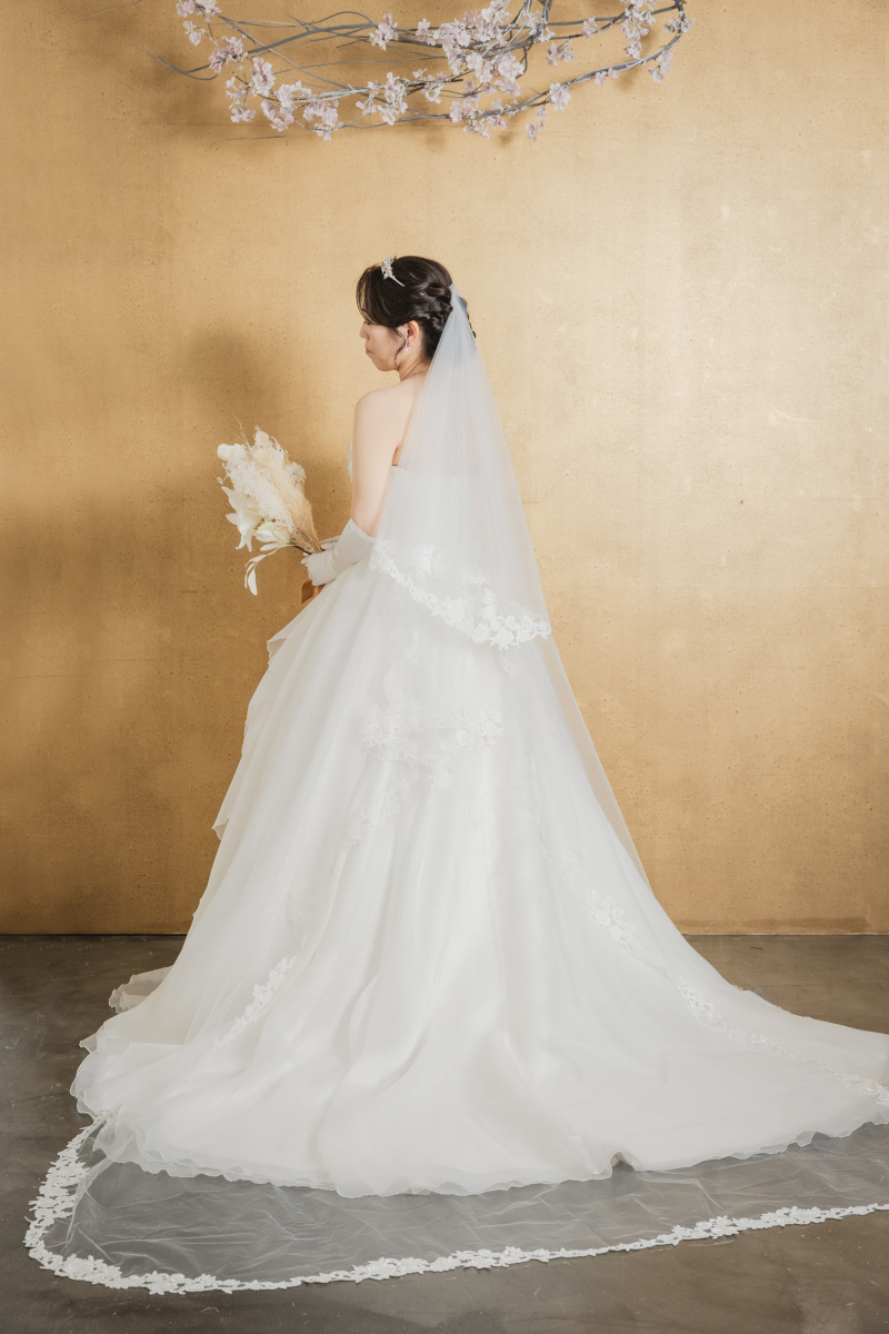 ロングベールで