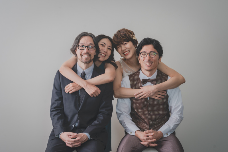 姉妹でフォトウェディング