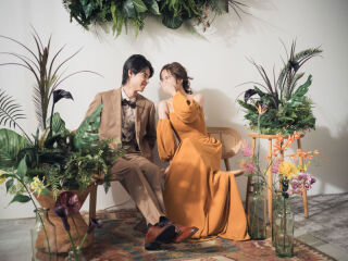 洋装3点スタジオフォト