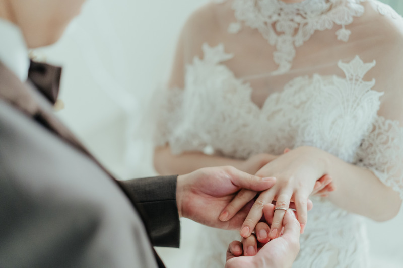 ご家族様も集合してフォトウェディング