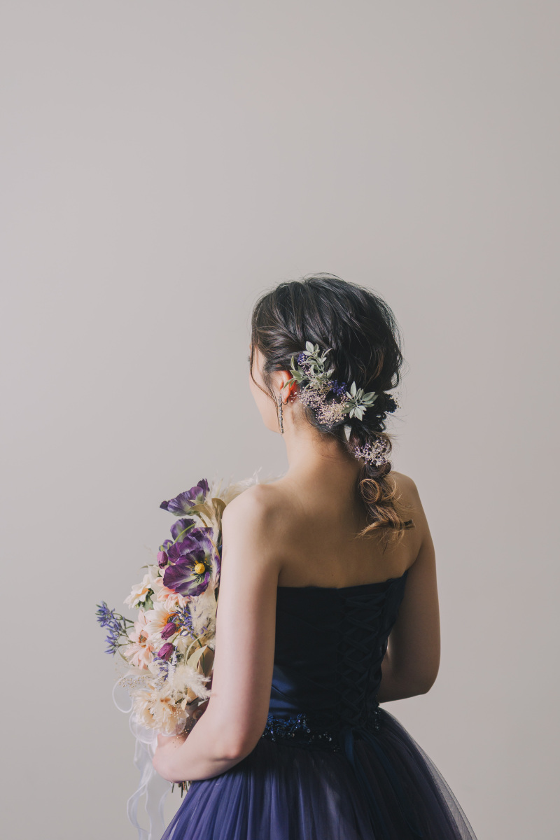 お嫁様髪型カット