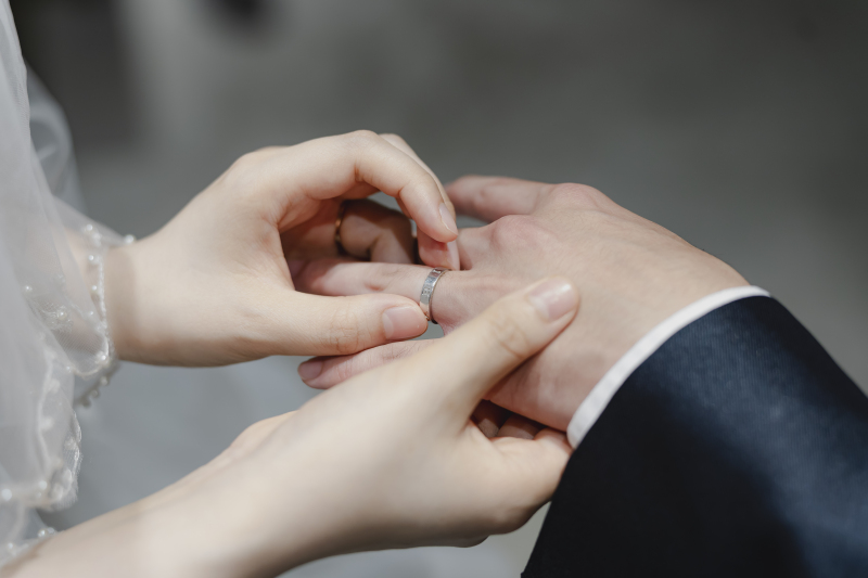 チャペルで挙式風フォト♡