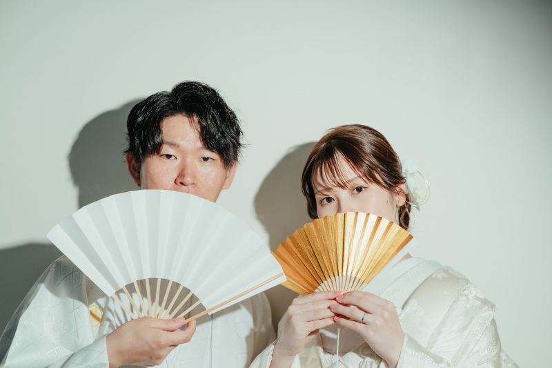 扇子ショット