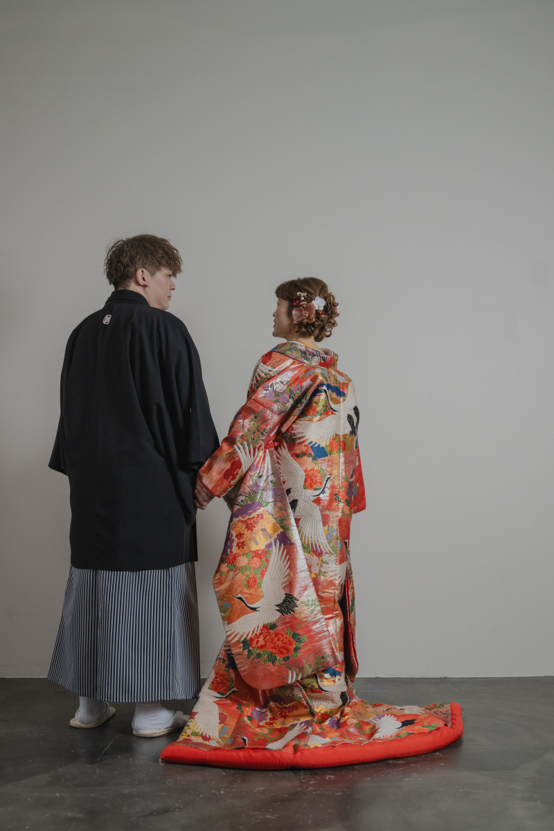 和装撮影スタート