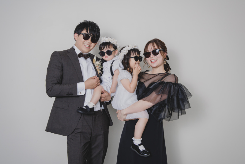 家族で楽しく撮影♪