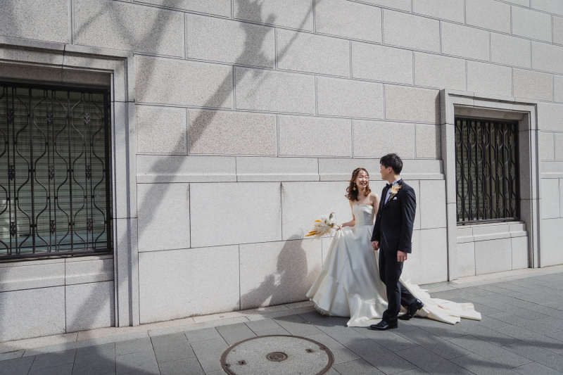 レトロな街並みを歩いて