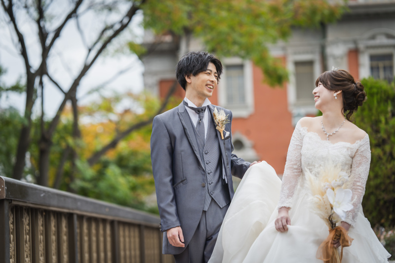 自然体のお2人を…