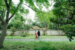 緑たっぷりのロケフォト＆紫陽花たっぷりのスタジオフォト