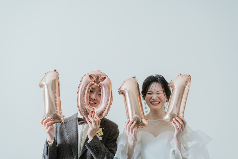 おちゃめなご新郎様