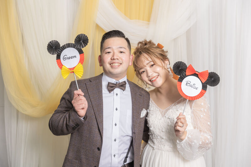 フォトプロップスを持って