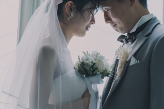 ご家族様も正装で、記念に残すチャペルフォト