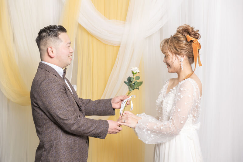 【スタジオ】撮影アイテムを使用してバリエーション豊富に撮影