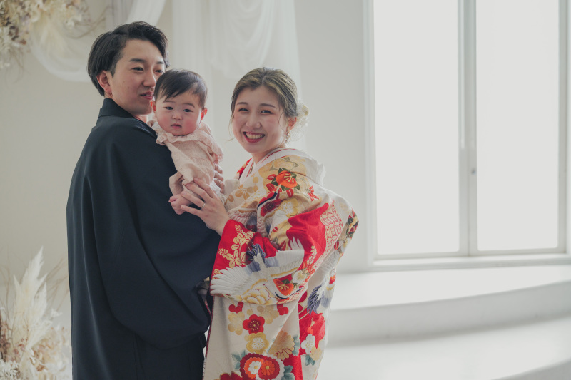 家族３人で