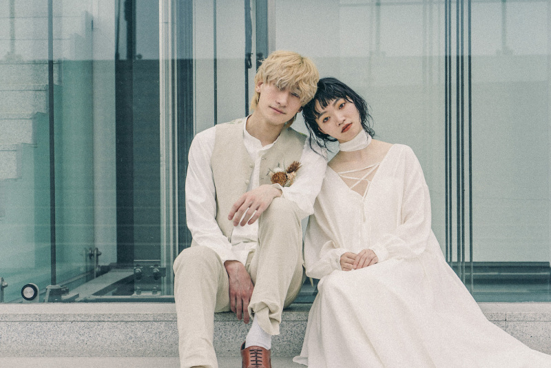 寄り添うおふたり