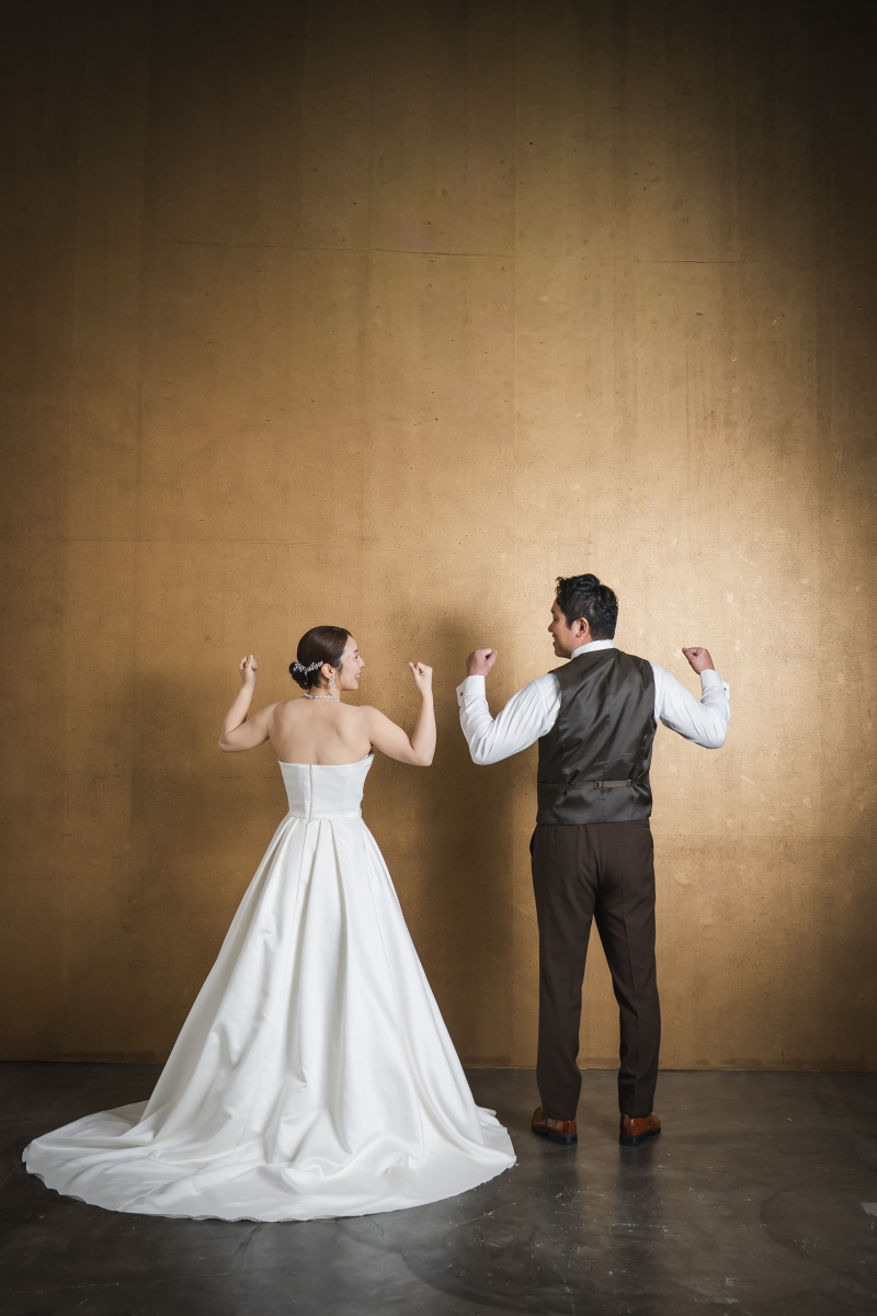 お二人らしい一枚