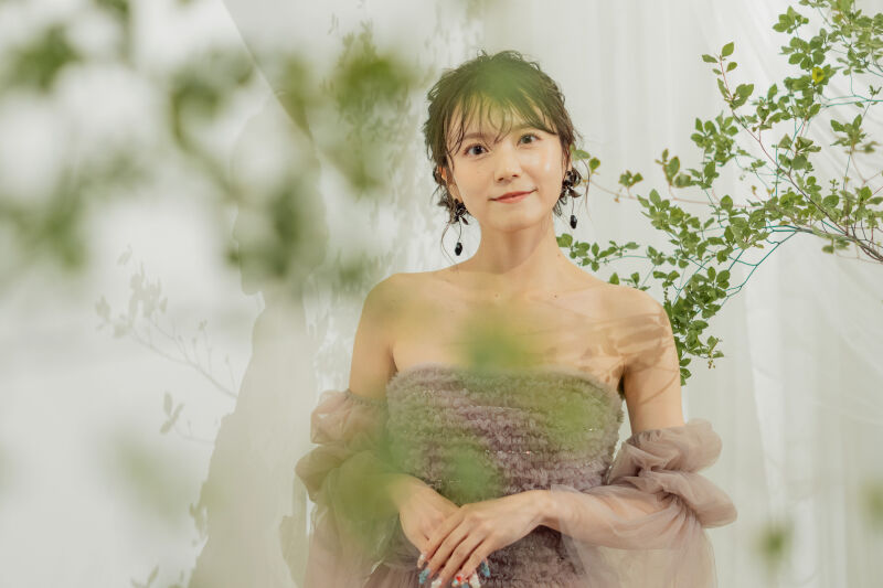 グリーン越しの