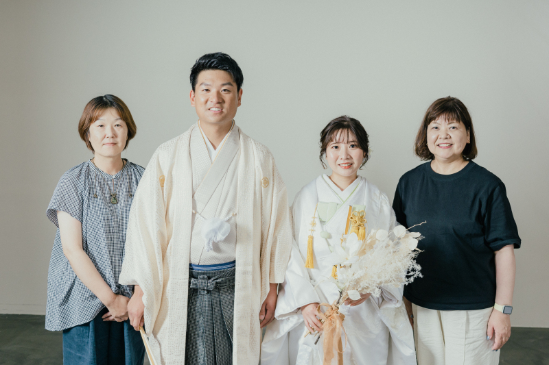 ご家族ショット