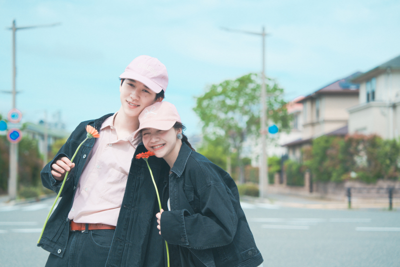 斬新！ファッション感覚で気軽に着替える洋装撮影×海ロケ