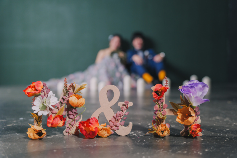 可愛いイニシャルアイテム