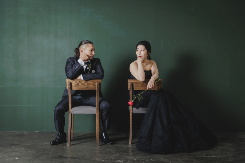 洋装撮影スタート