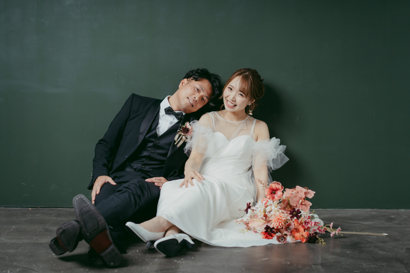 スタジオの3面壁のカラーバリエーションが魅力★