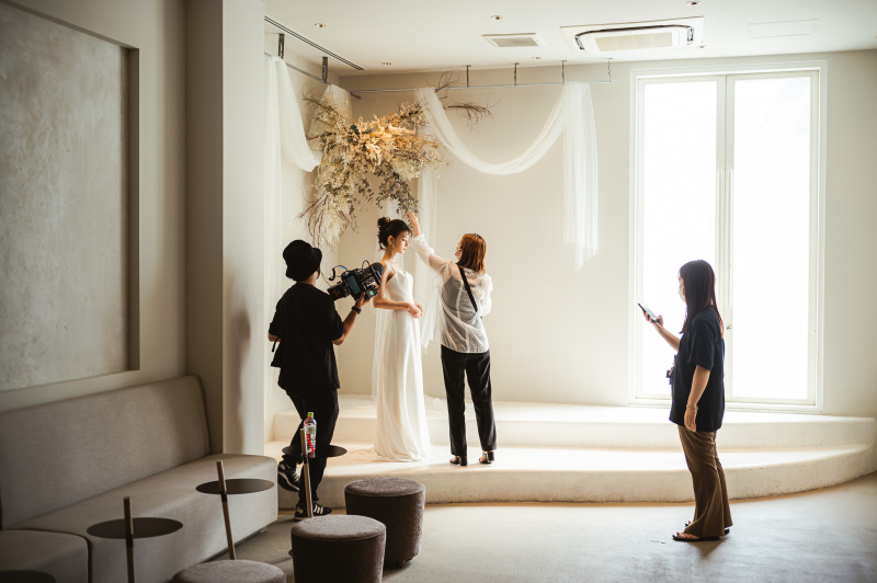 もちろん主役のお二人へのサポートもしっかりと