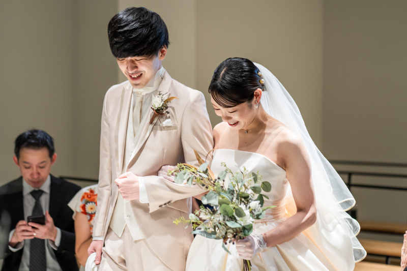 セレモニーショットも撮影が叶えられる!