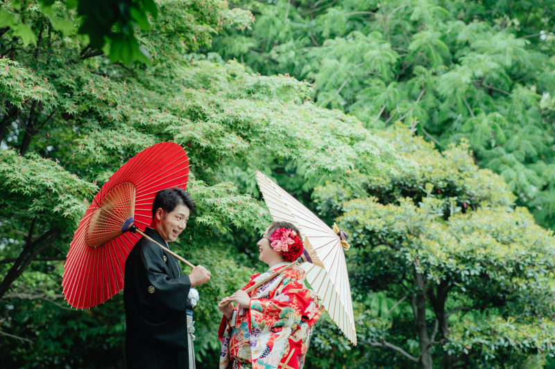 その季節にしか撮れない、二人だけの一枚