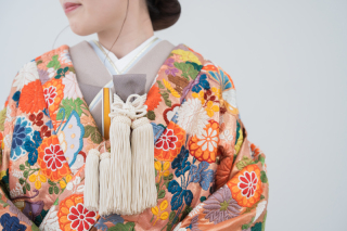 和装装飾アイテム　色変更