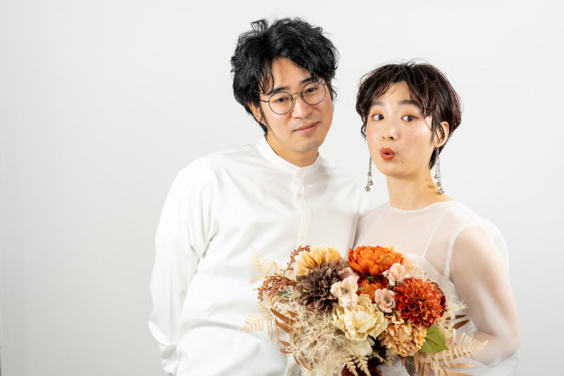 お茶目なショット