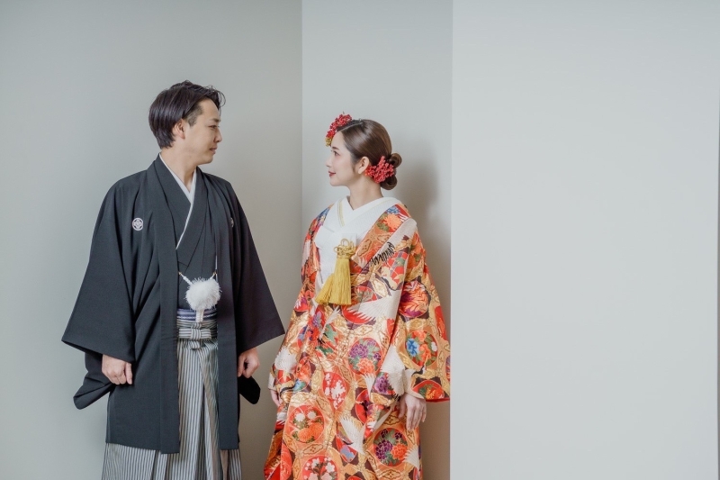 見つめ合うお二人