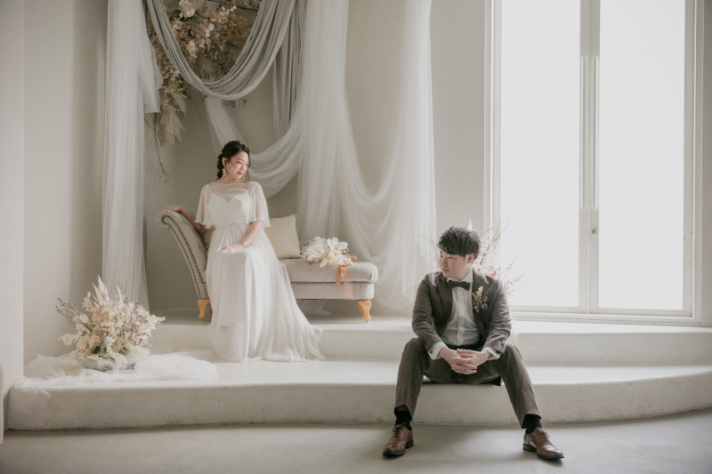 女性らしい柔らかな雰囲気のお写真が魅力