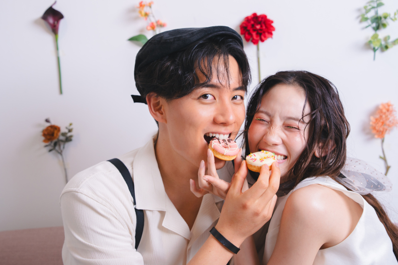 【おいしい時間を、ふたりの思い出に】カフェスイーツ付き館内撮影プラン|洋装1点|ホワイエ&カフェ撮影含む|スイーツショット